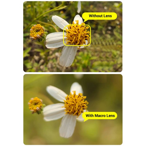 Multi Layer Coating Phone Camera Lens Anti Scratch Phone Macro Lens For Closer Focus Distance