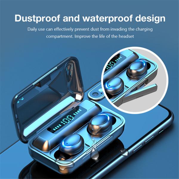 wireless earphones bluetooth Headphones BT 5.0 Auriculares F9 TWS Touch Control Ture Wireless Earbuds Earphone