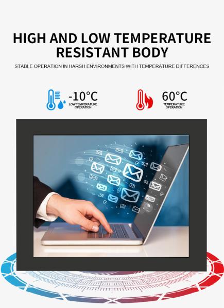Ip65 Waterproof Industrial Embedded PC 10.1 Inch Fanless Window Android All In One PC