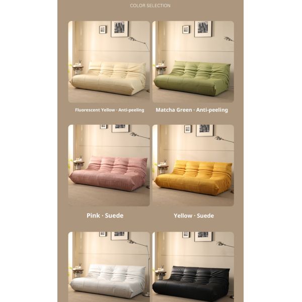 Genuine Leather Lazy Sofa Set Modern Design Eco-Friendly Small Apartment Leisure Lounge Home Furniture
