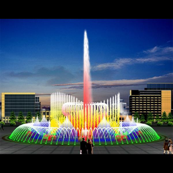Factory custom made nice-looking music dancing fountain