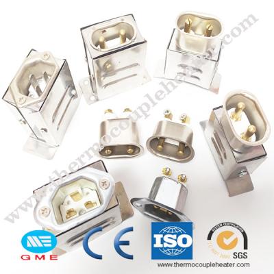 tomada de poder cerâmica da alumina 600V para o calefator moldado