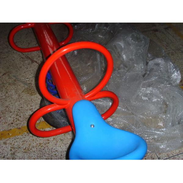 Commercial Grade Backyard Seesaw Playground Equipment / Outdoor Playground Seesaw