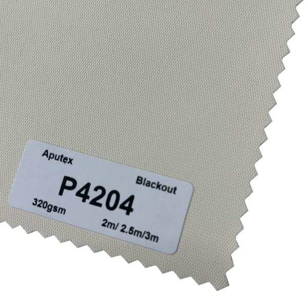 Tela 100% opaca das cortinas de rolo do escurecimento do poliéster para o tratamento do vento