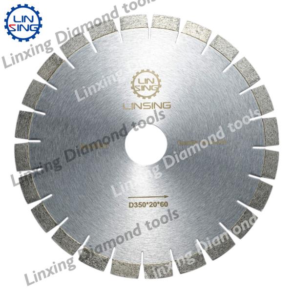 5/8in Arbor Size D350MM Diamond Cutting Saw Blade with Ti-coated Coating