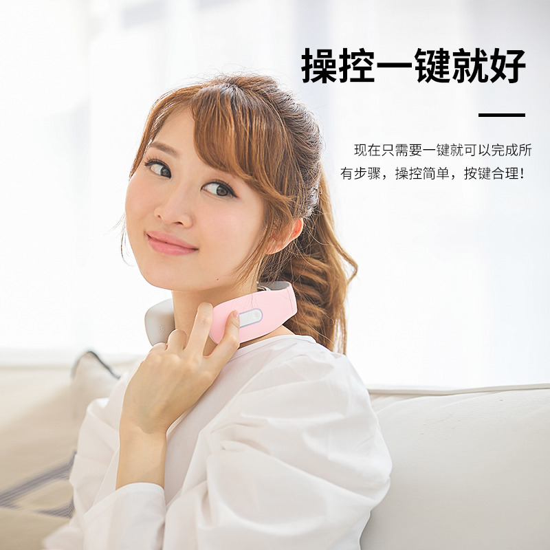 2021 Smart Mini Handheld Portable Electric Cordless Neck Massager Smart Neck Massager