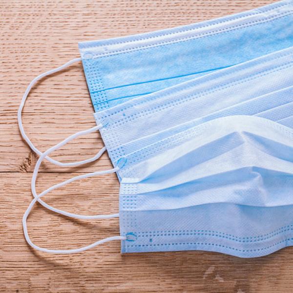3 Ply Disposable Earloop Face Mask Safety Protection Non Woven Fabric