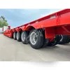 Manufacturer Sale 8 Axle Lowboy Trailer Truck 60 Ton 70ton 80ton 120ton 150ton Lowbed Semi Trailer with Gooseneck for Sale