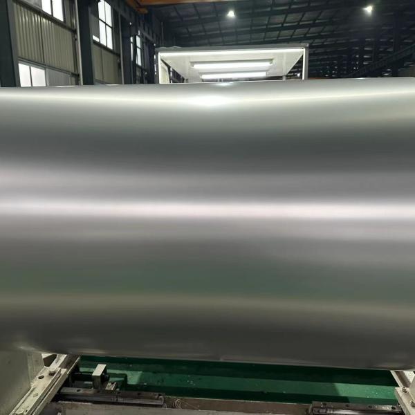 0.75mm X 36′′ Ligação 3105 Kynar PVDF Cor cinza fosca Lata de alumínio lacada ′ bobina de alumínio pré-pintada para alumínio R