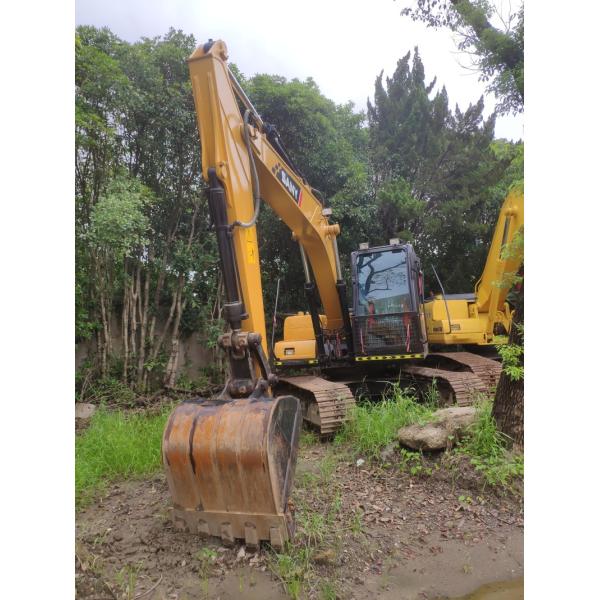 Used Yellow Sany Excavator 13ton 13500 KG ISUZU Engine 72.7 Power 1800 Working Hours