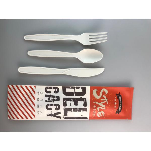 Effortlessly Serve Your Guests with Our PP Disposable Plastic Cutlery and Straws Set