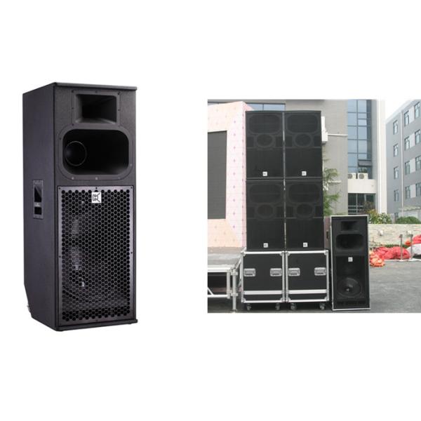 Outdoor Pa Nightclub Audio System Live Music Throw Speaker Black Paint