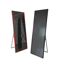 Floor stand digital signage LED video wall  digital poster 4k resolution