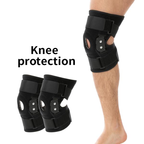 Регулируемый гель надколенника обжатия обруча прокладывает расчалку колена с стабилизаторами стороны металла