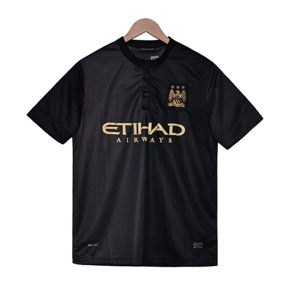 Manchester City 2013 season away retro football jersey collection replica