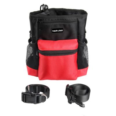 Nylon Dog Training Treat Pouch Waterproof Dog Training Bags Outdoor