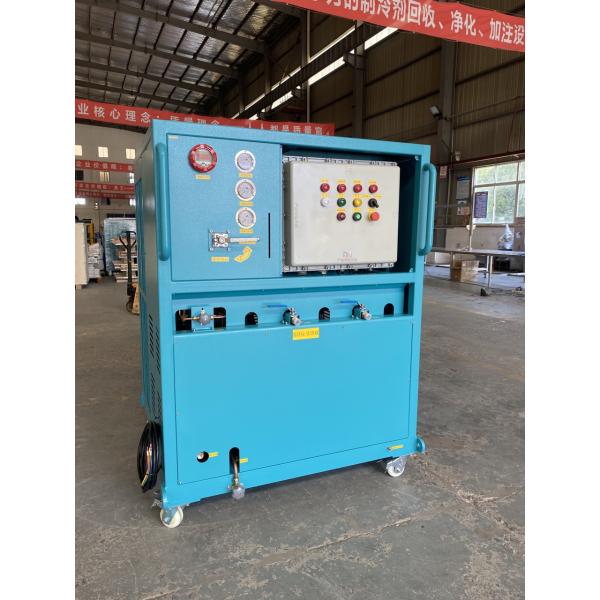air conditioner refrigerant recover pump ac gas recovery charging machine 10HP full oil less vapor recovery machine