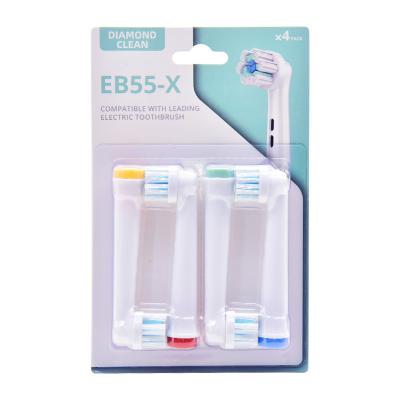 Custom Diamond Type Brush Head Professional Tooth Clean Electric Toothbrush Head