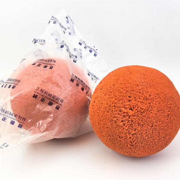 DN125 Concrete Pump Cleaning Sponge Ball for Pipe