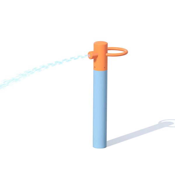  Fiberglass 304  Single-Player Water Gun Steel Aqua Water park Accessories Commercial Splash Pads
