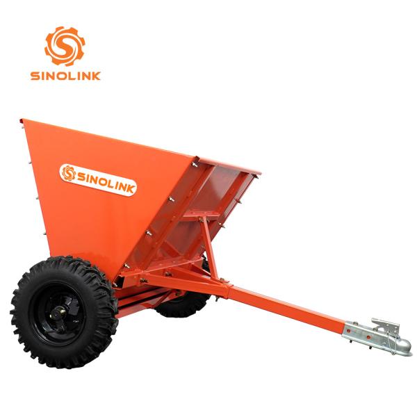 Mounted Atv Sand Spreader For Yard Tow Behind 270l  Winter Road Anti Skid