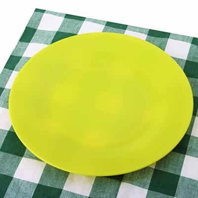 Logotipo personalizado bandeja de alimentos de plástico placa de PP para eficiência descartável placa redonda leve para microondas