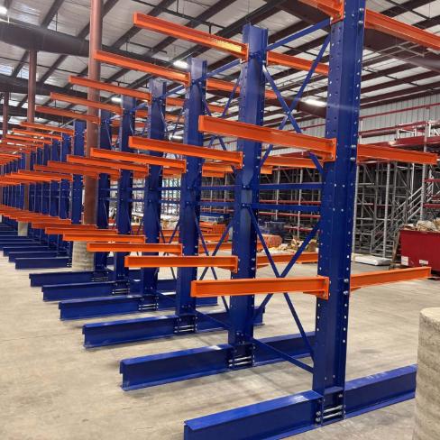 Heavy Duty Steel Cantilever Rack 6-20ft Height Customizable
