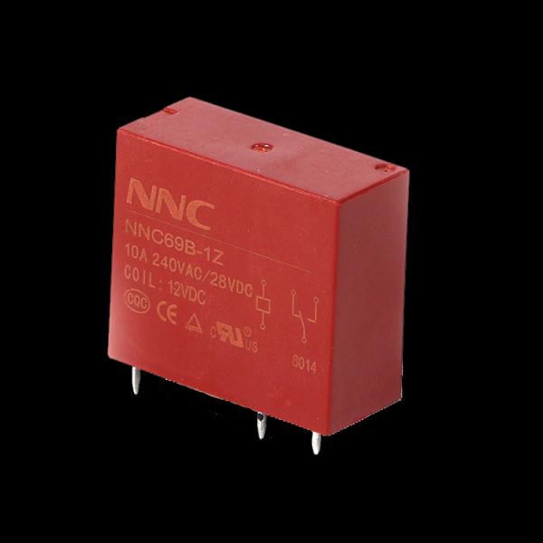 NNC Miniature High Power Sealed Relay NNC69B General Purpose Voltage Relay for Car Charging pile Solar Energy