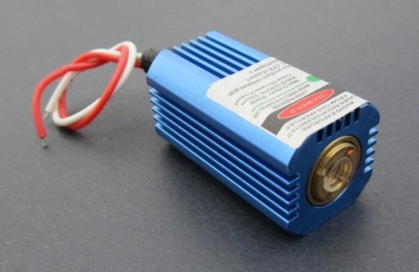 Constant Current 532nm 3-5V 50mW  Green Dot Beam Laser Module With Aluminium Heat Sink And Anti-access Protection