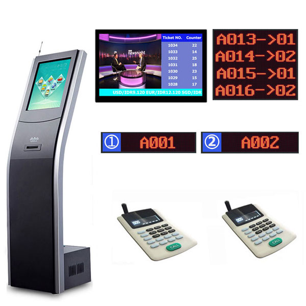 Bank Hospital	Electronic Queuing System Token Number Wireless Queuing System