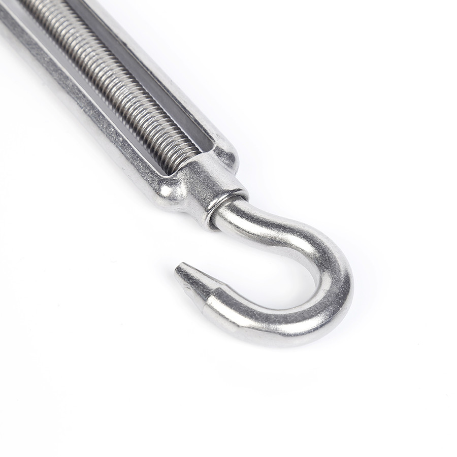 Galvanized Open Body Turnbuckle with Metric Thread Type for Adjustable Cable and Wire Rope Tensioning