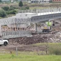 OEM Portable Steel Trestle Bridge 3000mm*1400mm Résistance à la corrosion Meilleur support de pont