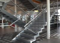 Fabrication de sécurité d'escalier d'acier inoxydable avec la corde Mesh Ss d'olive 304 2,0 millimètres de fil