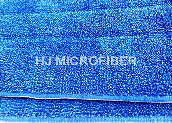 School / Hospital Microfiber Wet Mop Pads Refill For Industrial Cleaning Machine
