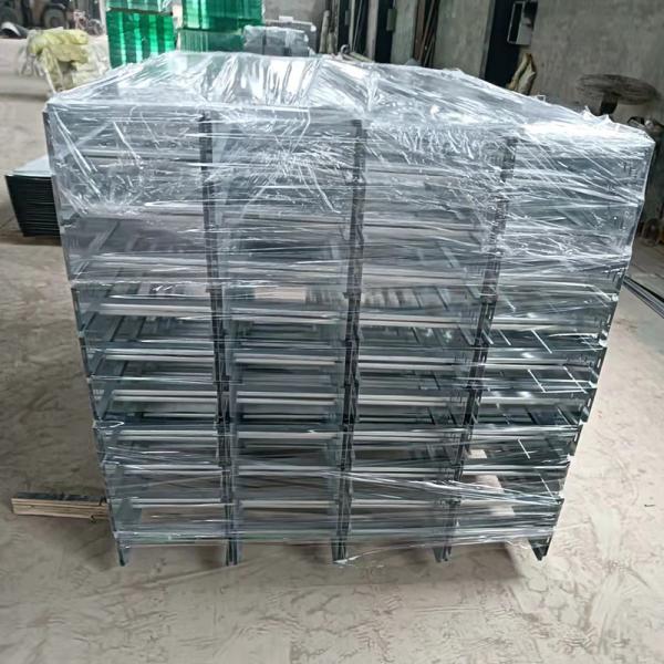 Indoor Outdoor Steel Cable Tray Rack Sturdy And Space Saving Design