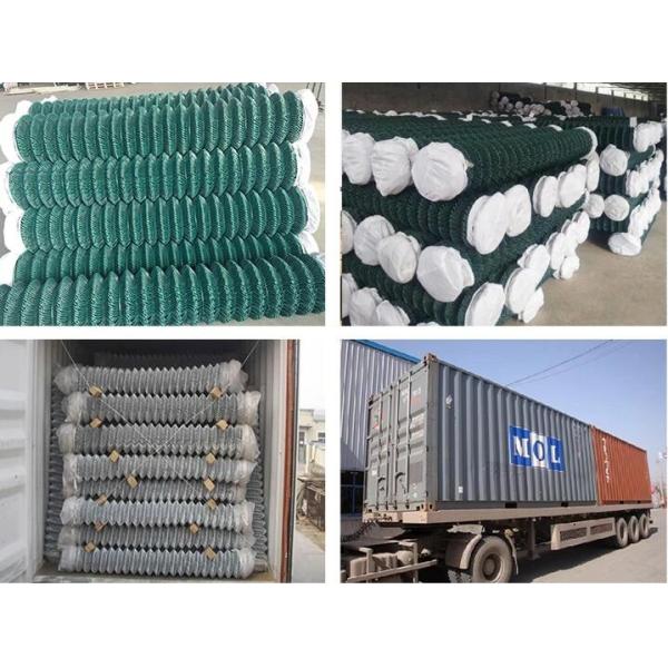 Residential Wire 10ft Steel Chain Link Fencing Galvanized