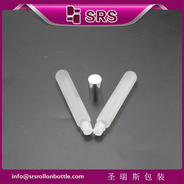 SRS 10ml forst glass roller essential bottle with steel ball