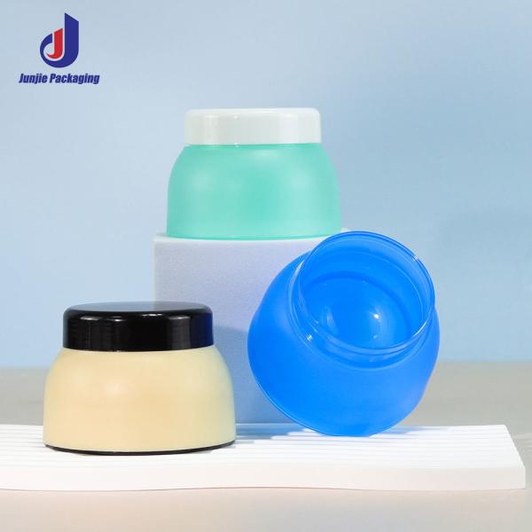 PP Material 2024 Colored Face Cream Jar Container 5G/10G/20G/30G/50G Cosmetic Jar Cream Bottle for Customized Skincare