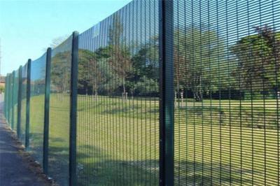 Metal Welded 358 Anti Climb Fence Anti Theft Residential Clearvu Fencing 1.1m-2.1m