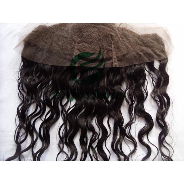 Malaysian virgin remy hair lace frontal 13''x4'' ,natural color natural wave 10''-24''