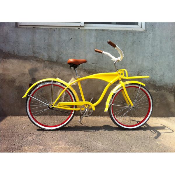 26 Wheel Size Adult Beach Cruiser Bicycle in Green Color with Rear Pedal Brake Hot Item