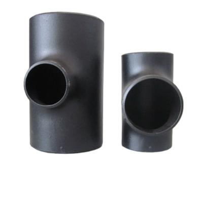 Carbon Steel Pipe Fitting Equal Tee Seamless Butt Weld SCH 40 Tee A234 WPB