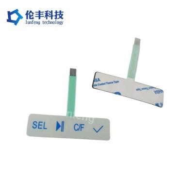 1 Million Times Key Life and Customizable Key Number for Industrial Membrane Keyboard