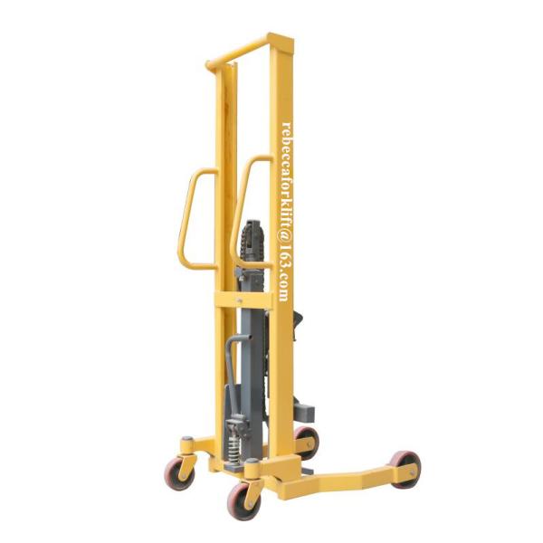 Heavy Steel Construction Drum Lifter Trolley For Lifting Metal Oil Drum
