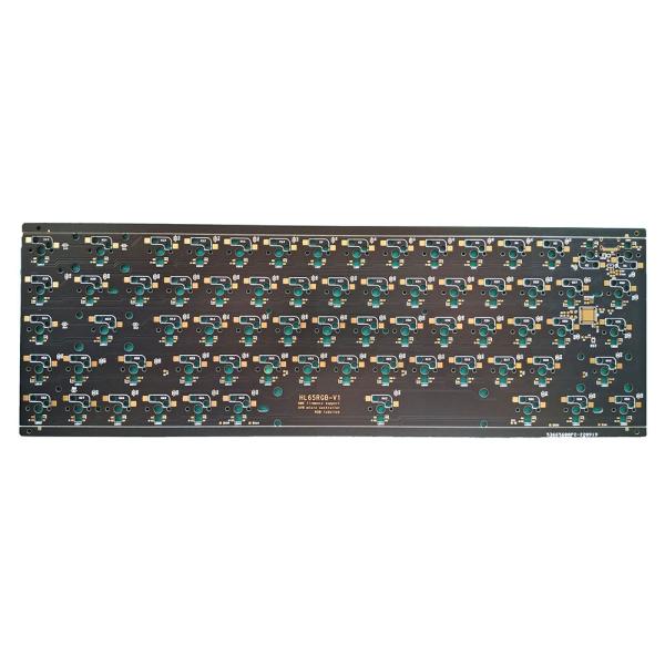 Highleap electronic Keyboard Layout Design Qmk Via Type C RGB 65% Mechanical Hotswap PCB Keyboard Board