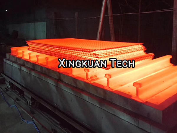 Сетка марганца стальная сваренная используемая в станции большого каменного асфальта процесса смешивая