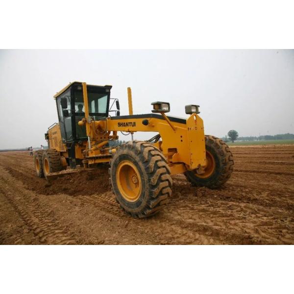 160hp Cumins Engine Road Construction Machinery SHANTUI SG16-3 Compact Motor Grader