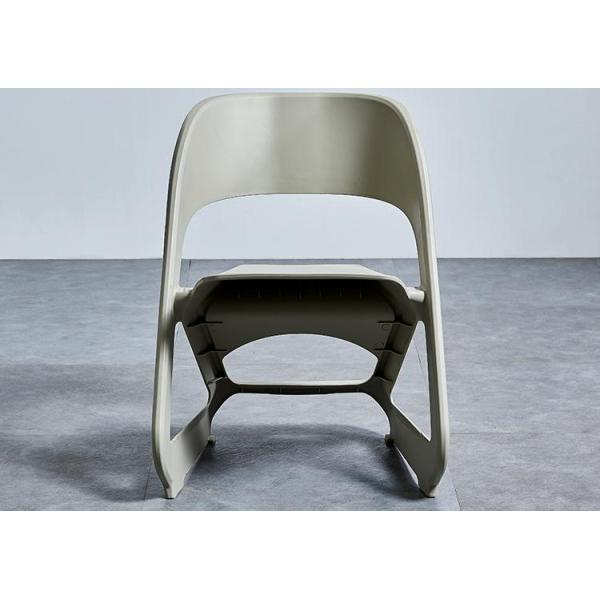 Nordic plastic chair household backrest adult dining chair lazy man creative outdoor leisure negotiation chair