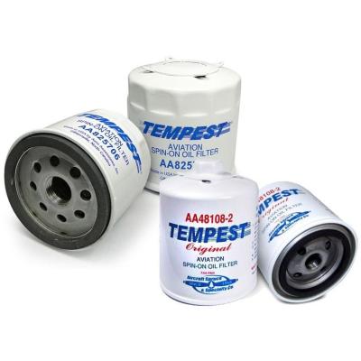 Spin EZ pièces détachées d'avion Tempest Filtre à huile d'avion AA48110-2