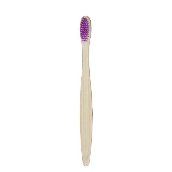 Customizado Gráfico Natural Eco Biodegradável Colorido Suave Hotelar Bamboo Escova de Dentes Com Embalagem